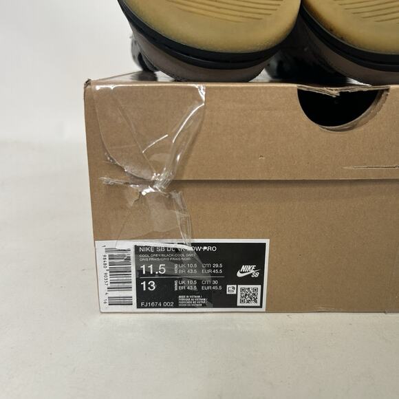 Nike SB Dunk Low Retro ISO “Cool Grey Black” FJ1674-002 main image 4